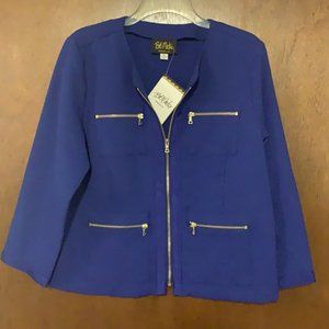 Bob Mackie jacket/blazer size M new with tags